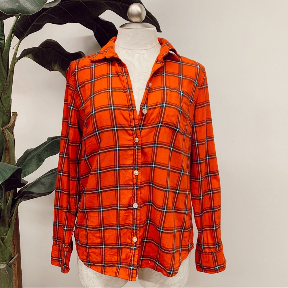 Boyfit J.Crew Flannel